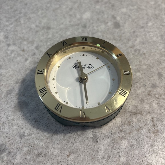 Other - VTG Marshall Fields Desk Travel Alarm Clock Made In Germany RARE